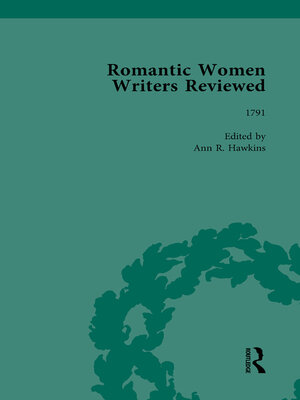 cover image of Romantic Women Writers Reviewed, Part III vol 8